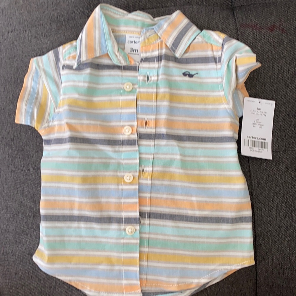 3m Carter’s button down shirt